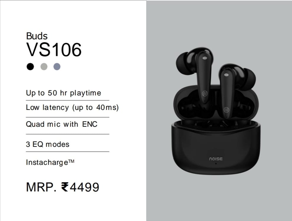 noise buds vs106